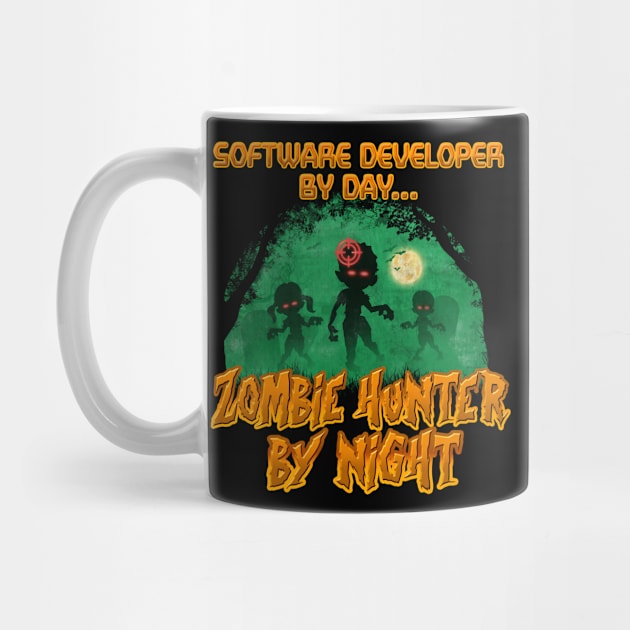 Software Developer by Day. Zombie Hunter By Night by NerdShizzle